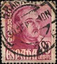 Spain - 1954 - General Franco - 80 CTS - Carmine Pink - Dictator, Army General - Edifil 1023 - 0